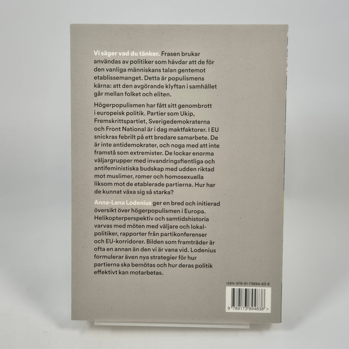 Vi säger vad du tänker bok Atlas begagnad