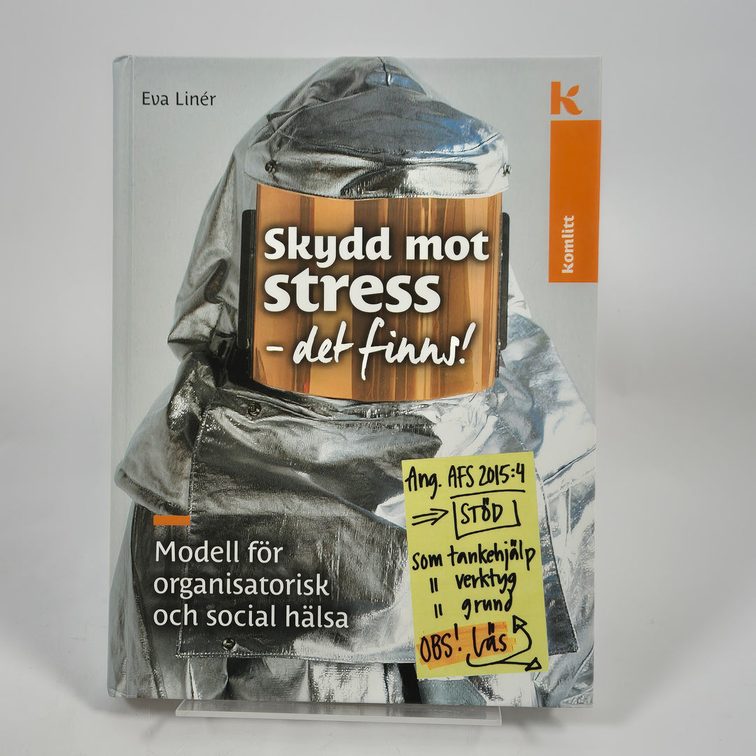 Skydd mot stress fackbok Komlitt begagnad