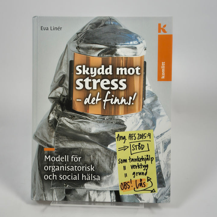 Skydd mot stress fackbok Komlitt begagnad