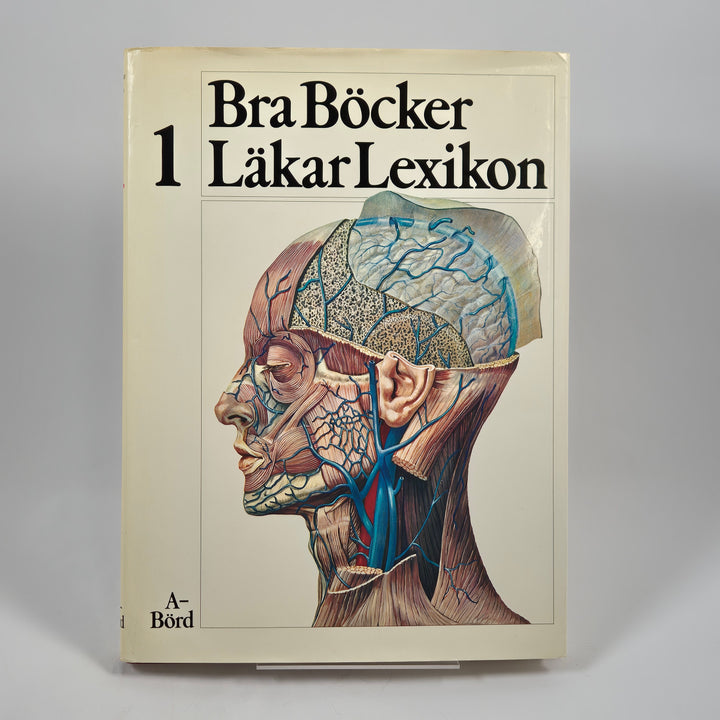 Bra Böckers Läkarlexikon del 1 retro bok