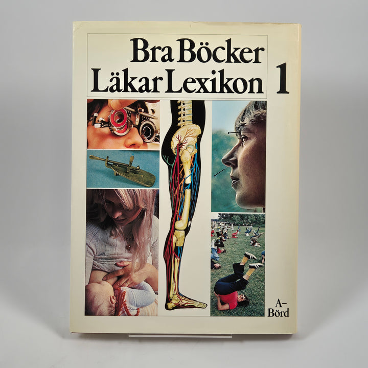 Bra Böckers Läkarlexikon del 1 retro bok