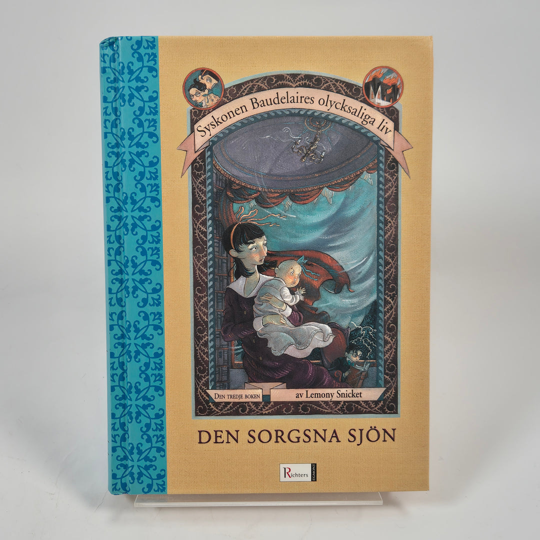 Den sorgsna sjön Lemony Snicket inbunden bok