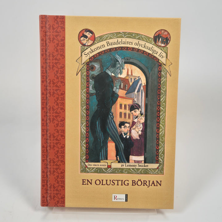 En olustig början Lemony Snicket inbunden bok