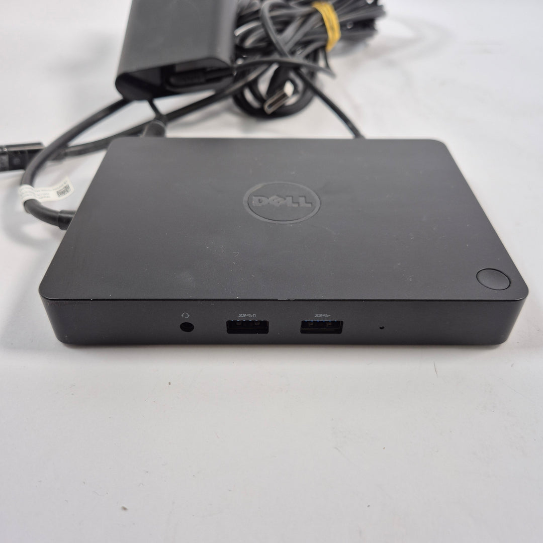 Dell dockningsstation med nätadapter svart kompakt
