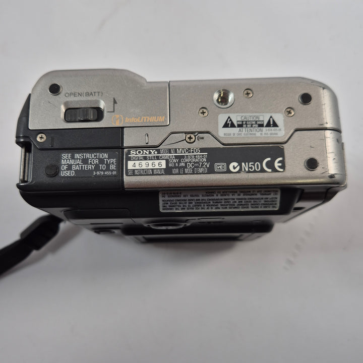 Retro Sony Mavica digitalkamera MVC-FD5
