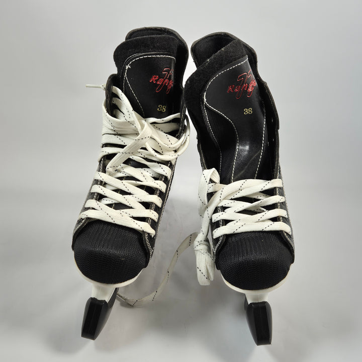 Ranger ishockeyskridskor svart klassisk stl 38