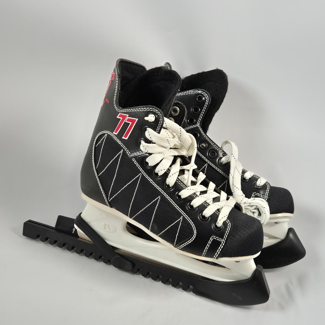 Ranger ishockeyskridskor svart klassisk stl 38