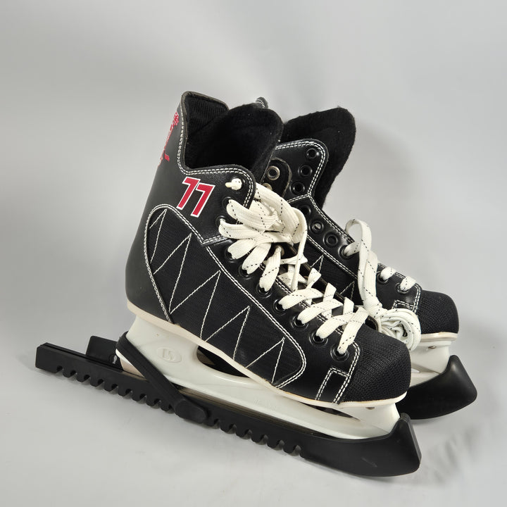Ranger ishockeyskridskor svart klassisk stl 38