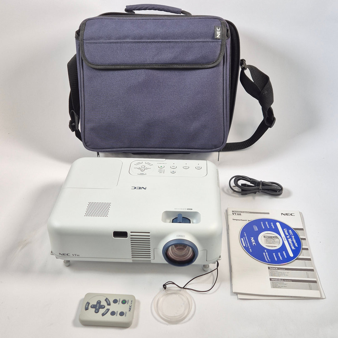 NEC VT46 retro projektor med väska