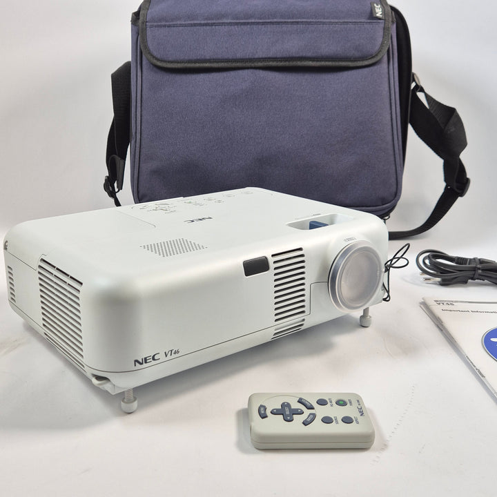 NEC VT46 retro projektor med väska