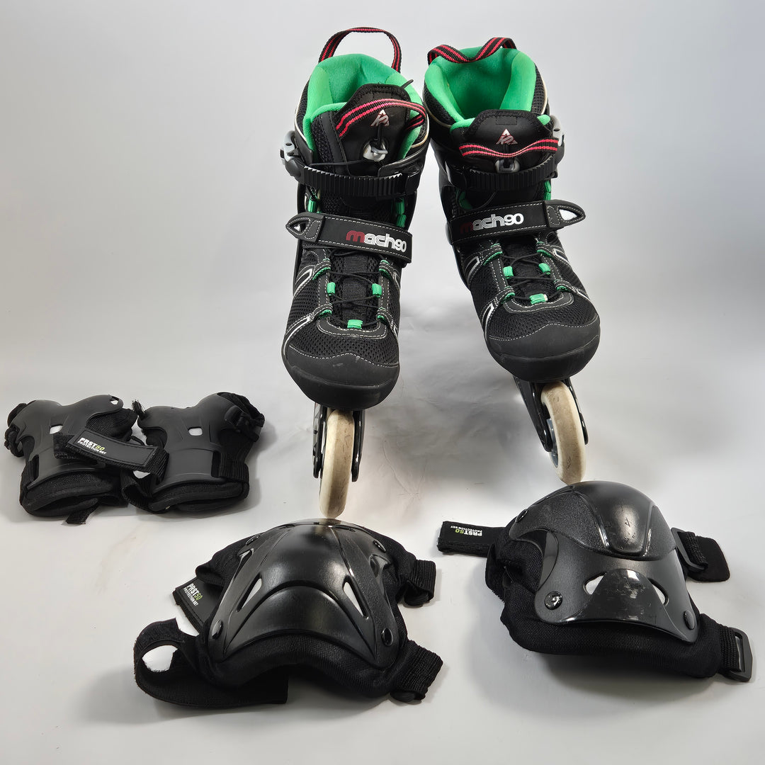 K2 Mach 90 herr inlines med skydd