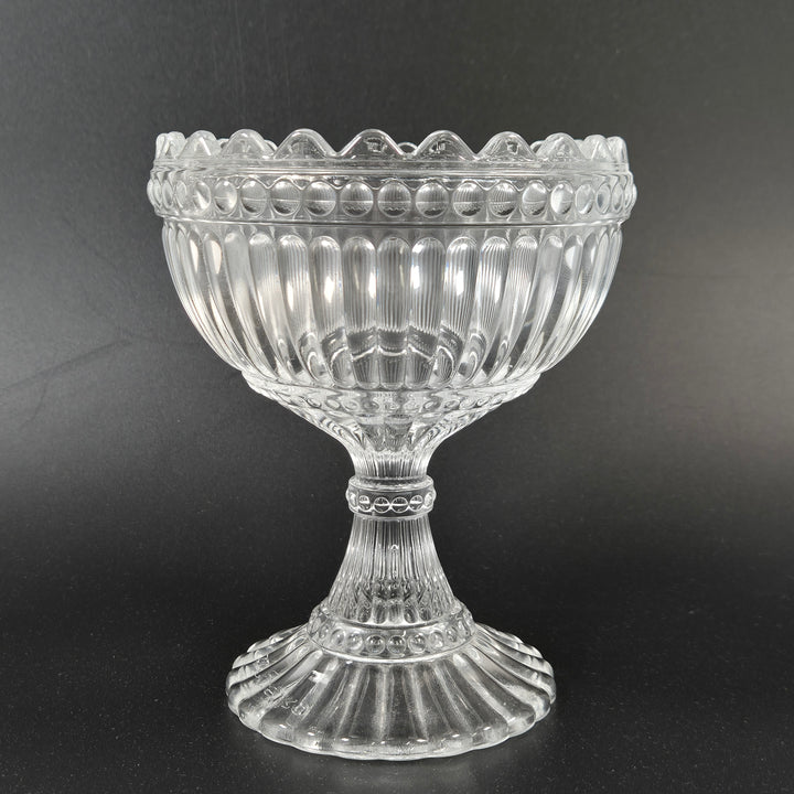 Elegant glasskål på fot Iittala