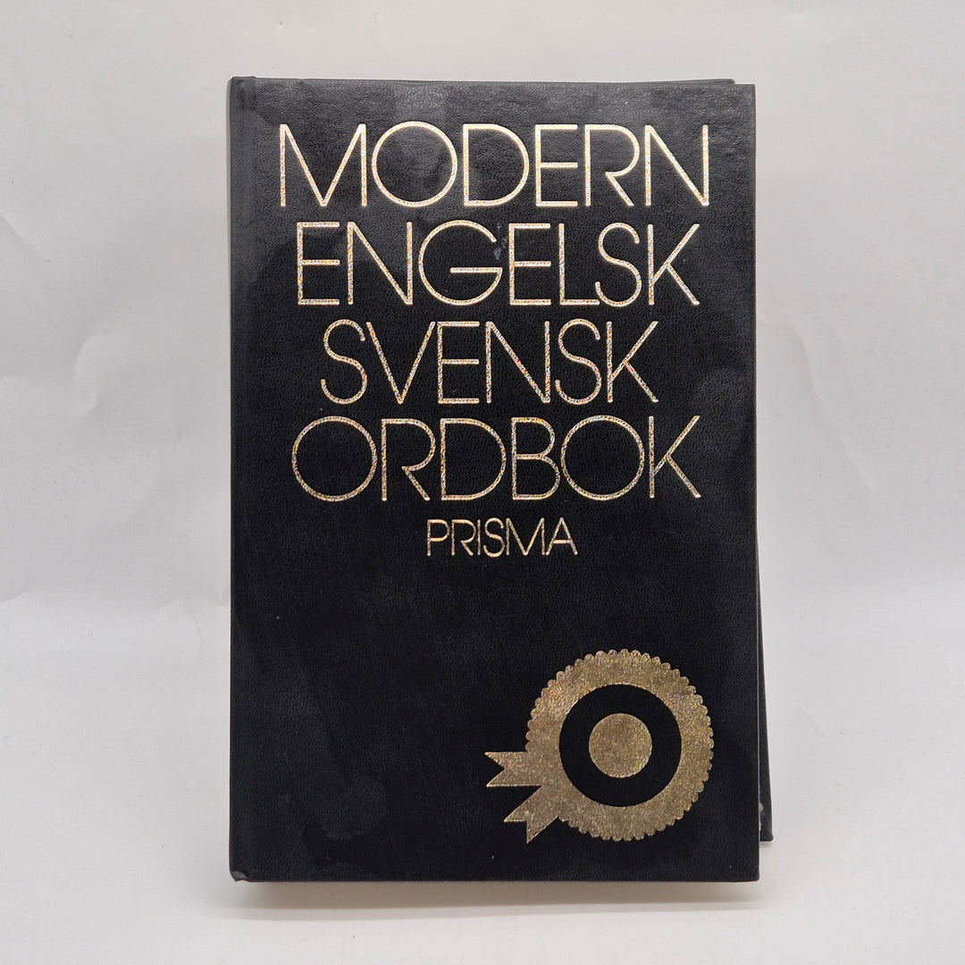 Modern engelsk svensk ordbok Prisma svart