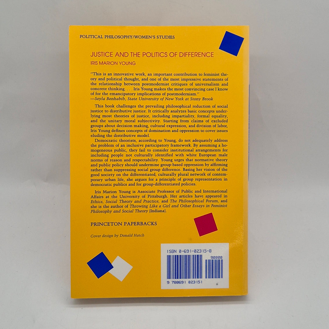 Justice and the Politics of Difference pocketbok begagnad
