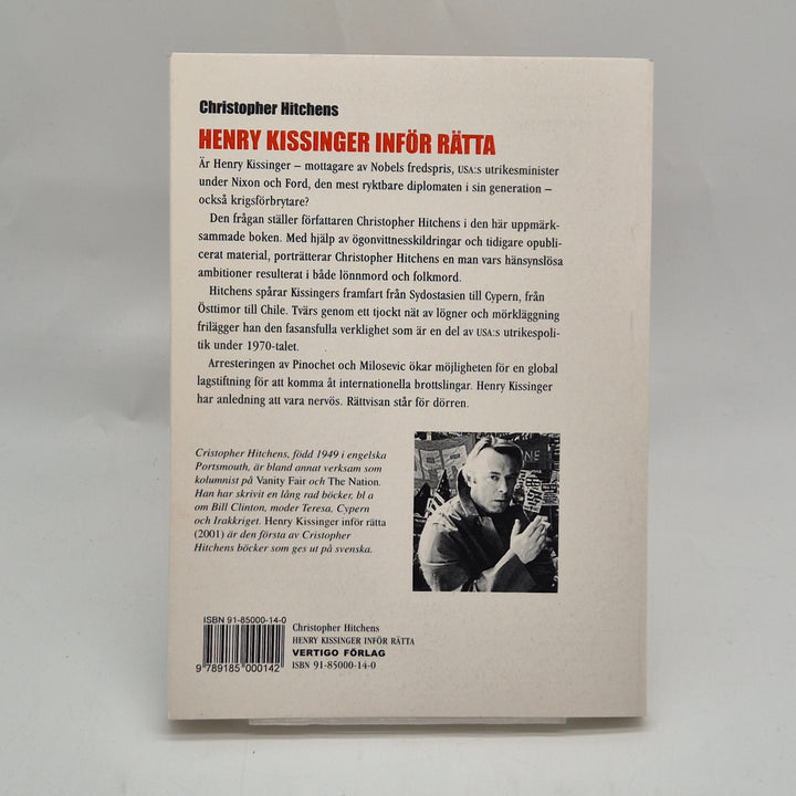 Henry Kissinger inför rätta pocket Vertigo