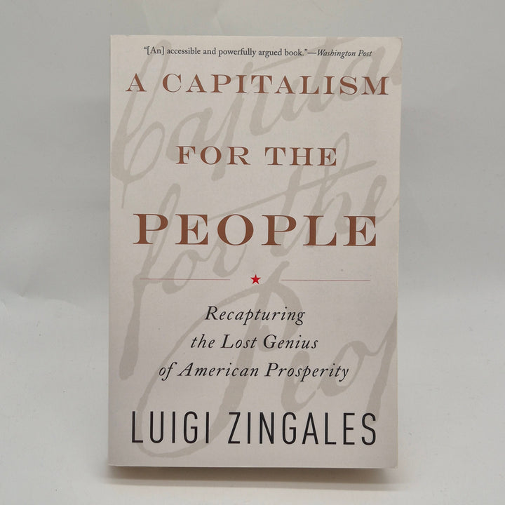 Ekonomibok A Capitalism for the People pocket begagnad