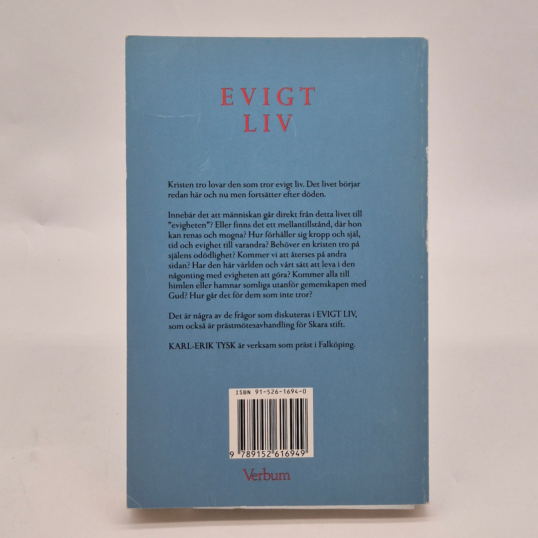Evigt liv teologisk pocketbok Verbum begagnad
