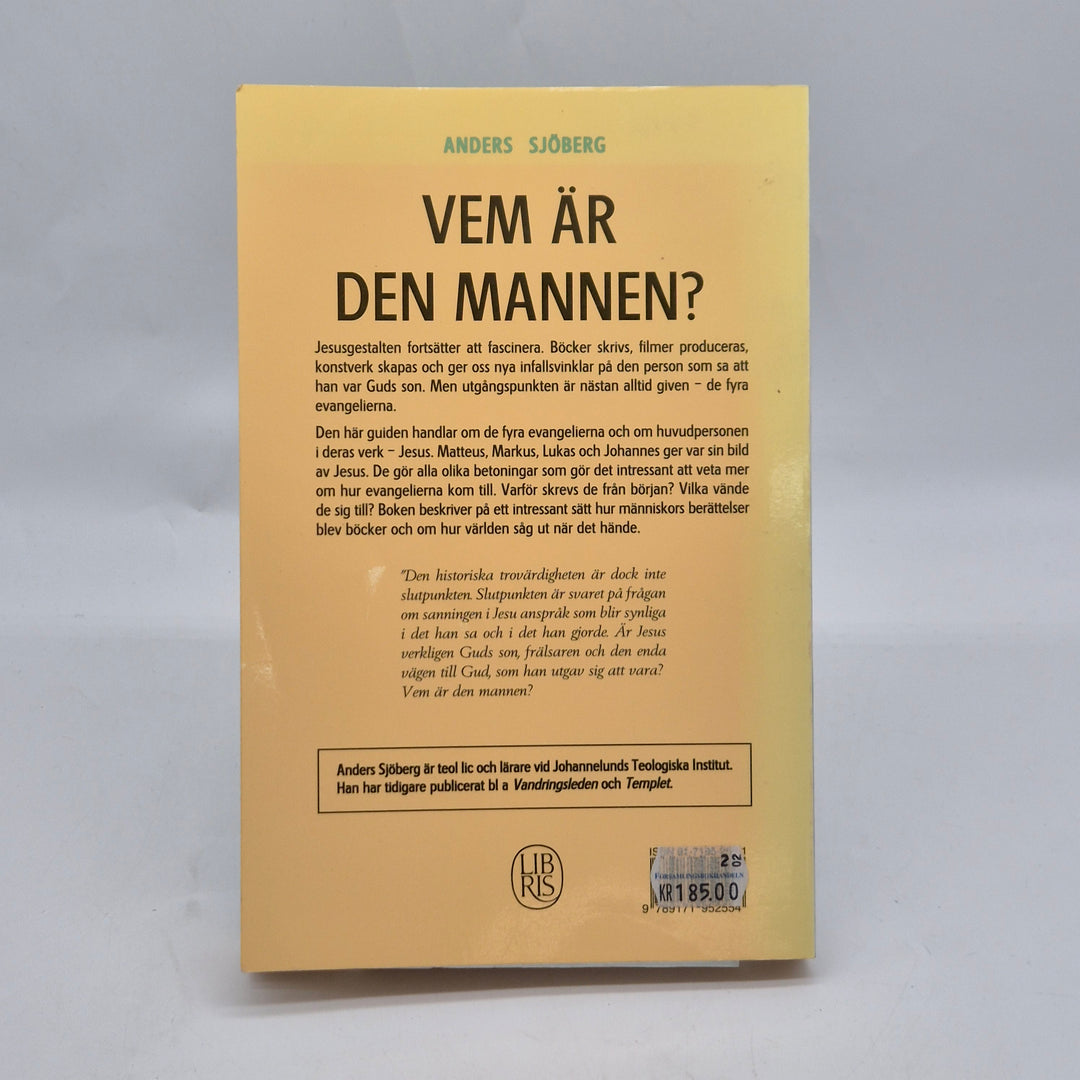 Vem är den mannen bok Libris begagnad