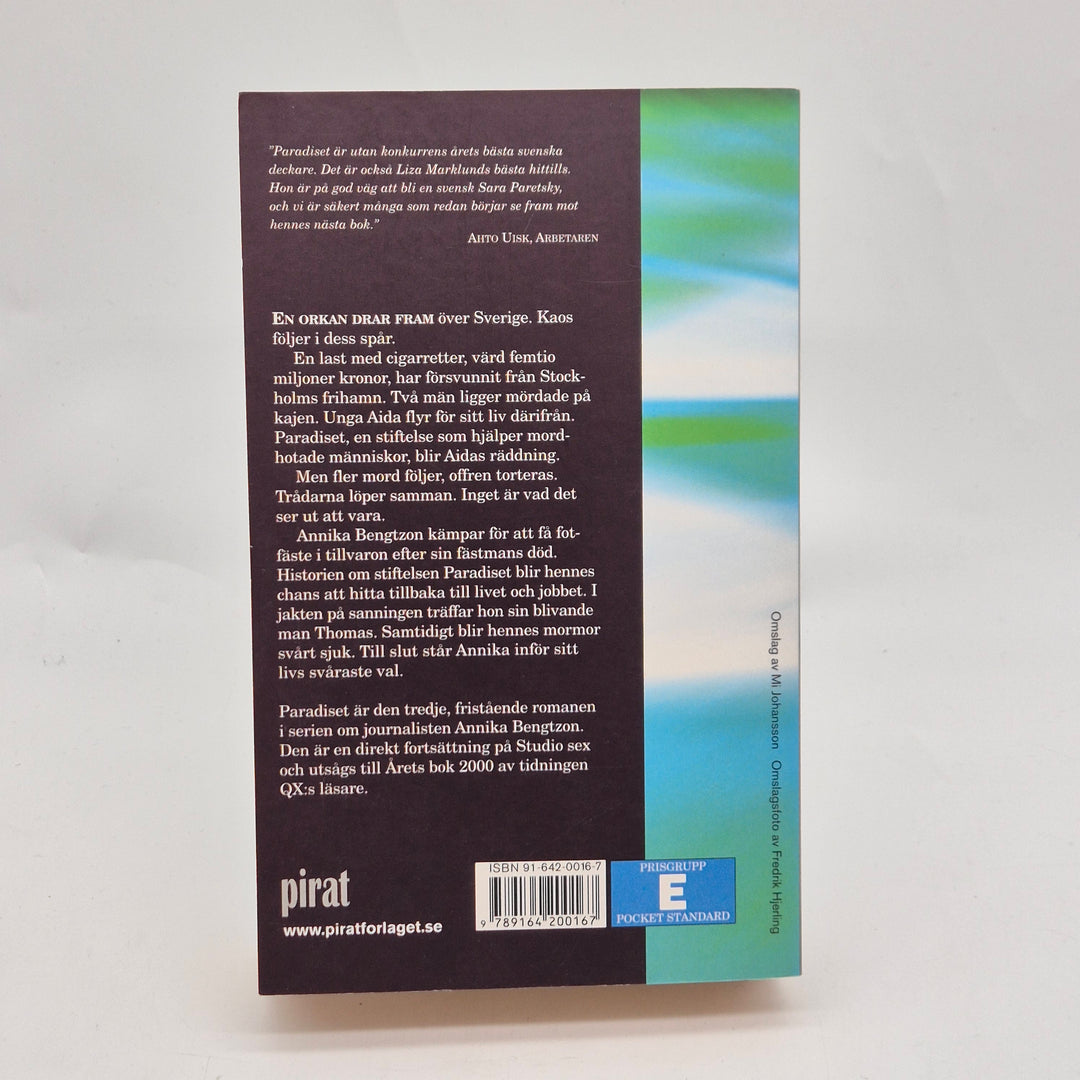 Liza Marklund bokpaket fyra kriminalromaner pocket