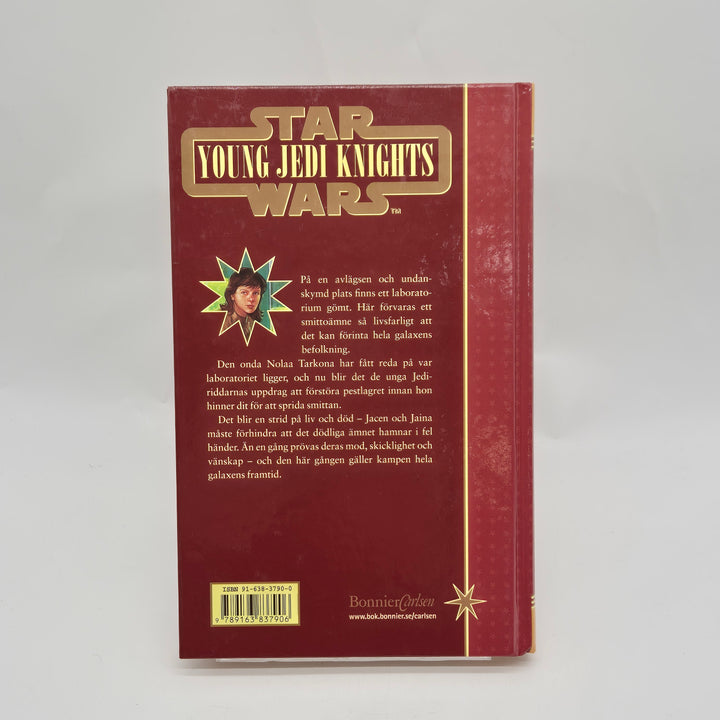 Star Wars bok Young Jedi Knights Dödlig smitta retro