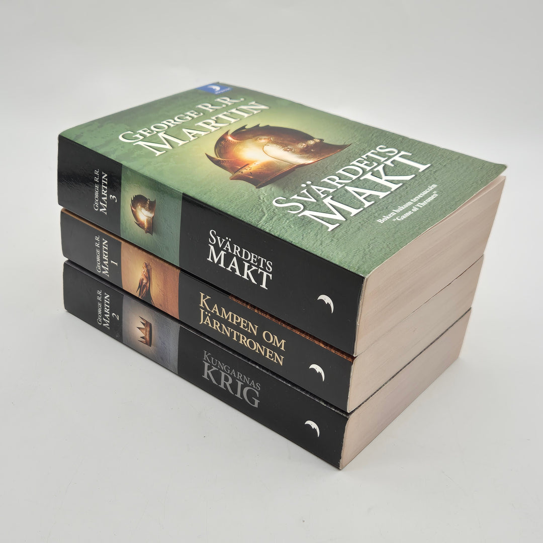 George R.R. Martin bokpaket Månpocket svenska