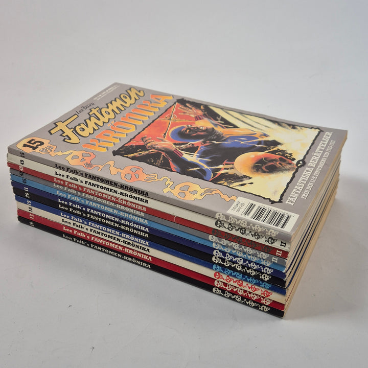 Retro serietidningar Fantomen krönika samlarset