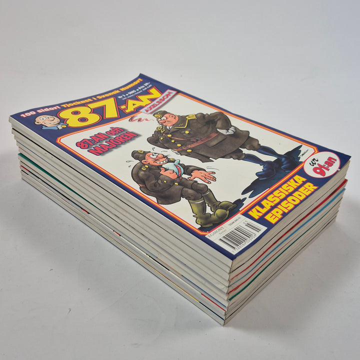 Retro serietidningar 87:an Axelsson bunt