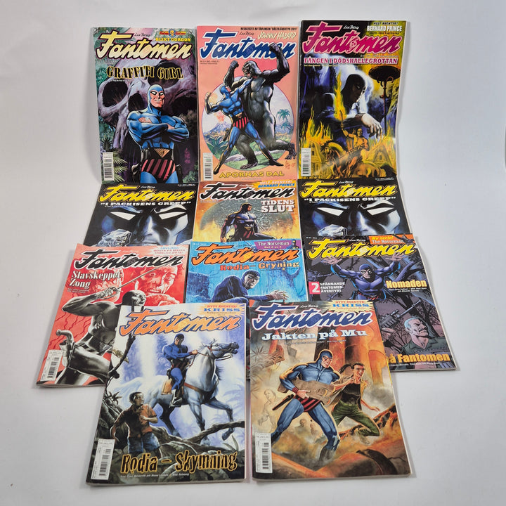 Retro Fantomen serietidningar bunt samlarpaket