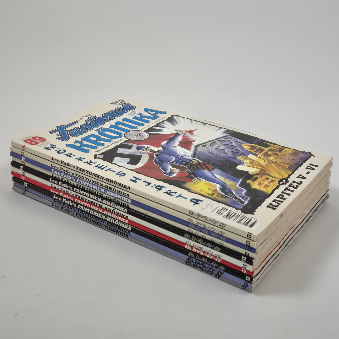 Retro serietidningar Fantomen Krönika samlarpaket