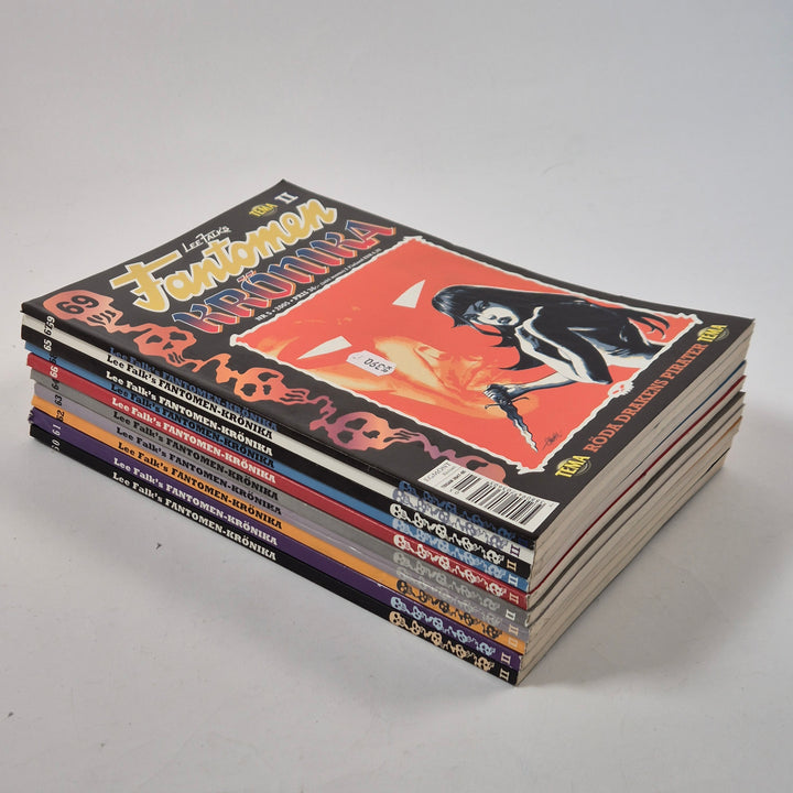 Retro serietidningar Fantomen Krönika samlarset