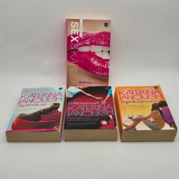 Bokpaket Katerina Janouch fyra moderna pocket