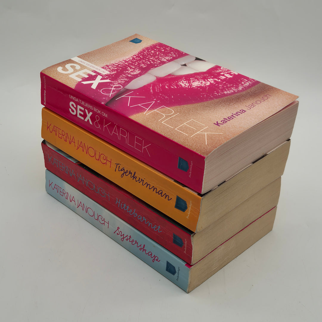 Bokpaket Katerina Janouch fyra moderna pocket