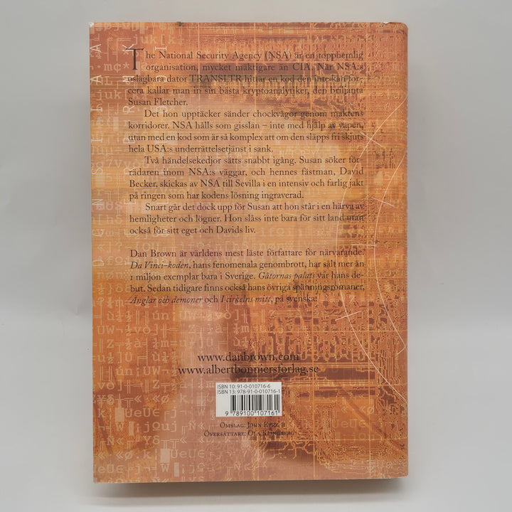 Dan Brown thrillerpaket Da Vinci-koden Gåtornas palats