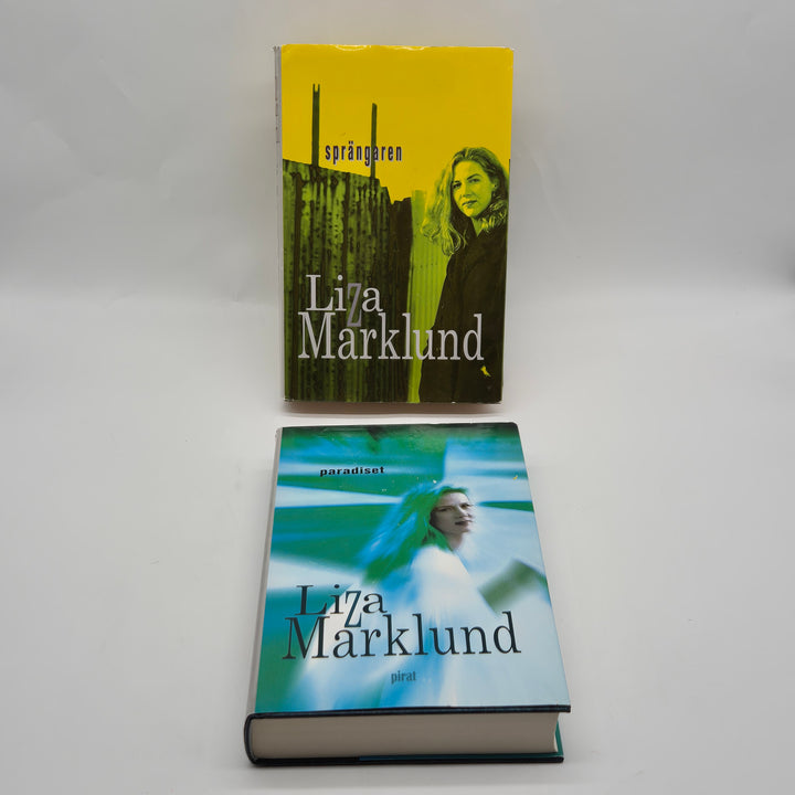 Bokpaket Liza Marklund kriminalromaner inbundna begagnade