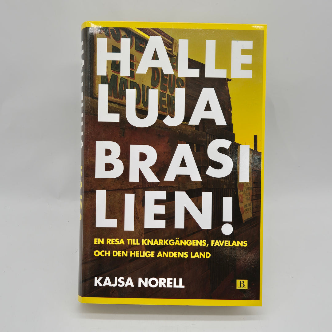 Halleluja Brasilien inbunden reportagebok Kajsa Norell