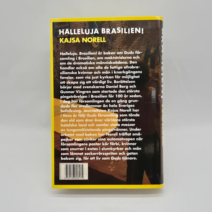 Halleluja Brasilien inbunden reportagebok Kajsa Norell
