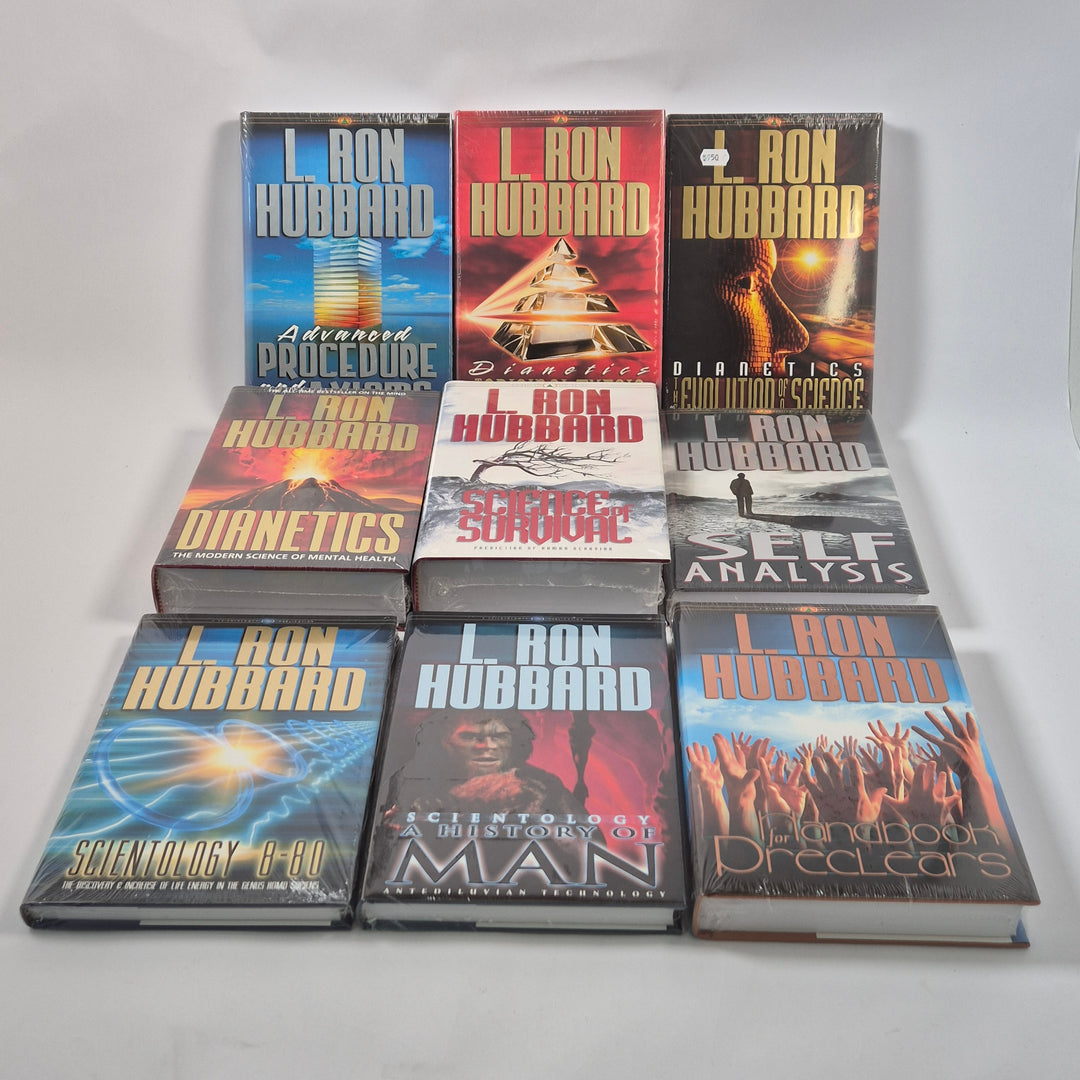 Bokpaket L Ron Hubbard Dianetics Scientology