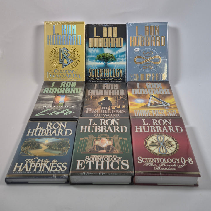 L Ron Hubbard bokpaket inbundna modern utgåva
