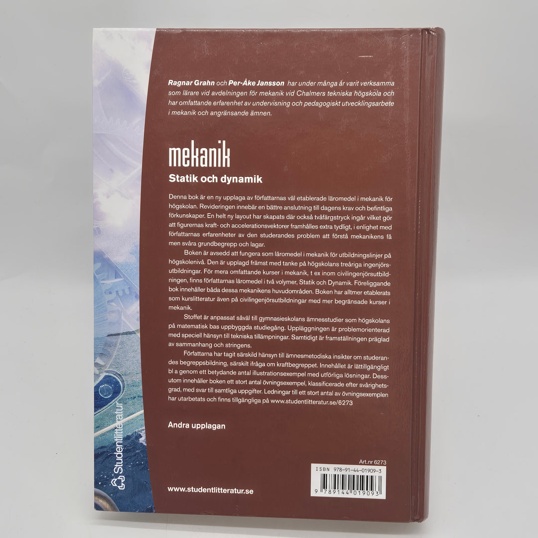 Mekanix lärobok i mekanik Studentlitteratur begagnad