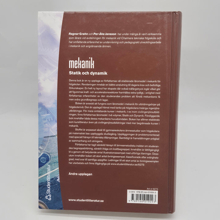 Mekanix lärobok i mekanik Studentlitteratur begagnad