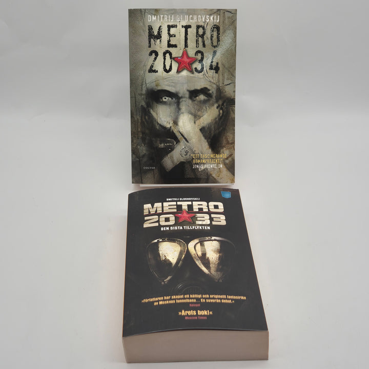 Metro 2033 och 2034 bokpaket pocket
