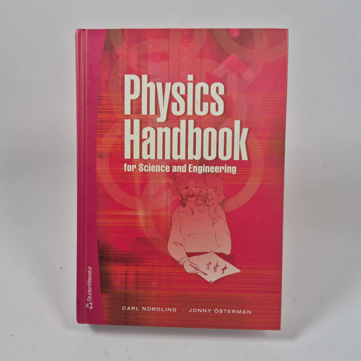 Physics Handbook formelsamling Studentlitteratur rött hårdband
