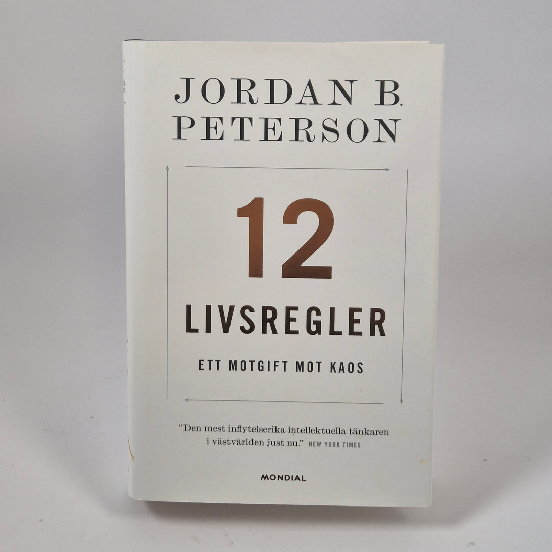 12 livsregler självhjälpsbok Jordan B Peterson