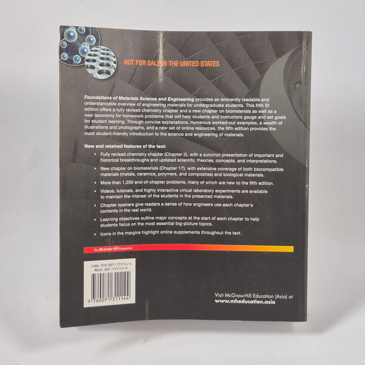 Foundations of Materials Science and Engineering kursbok