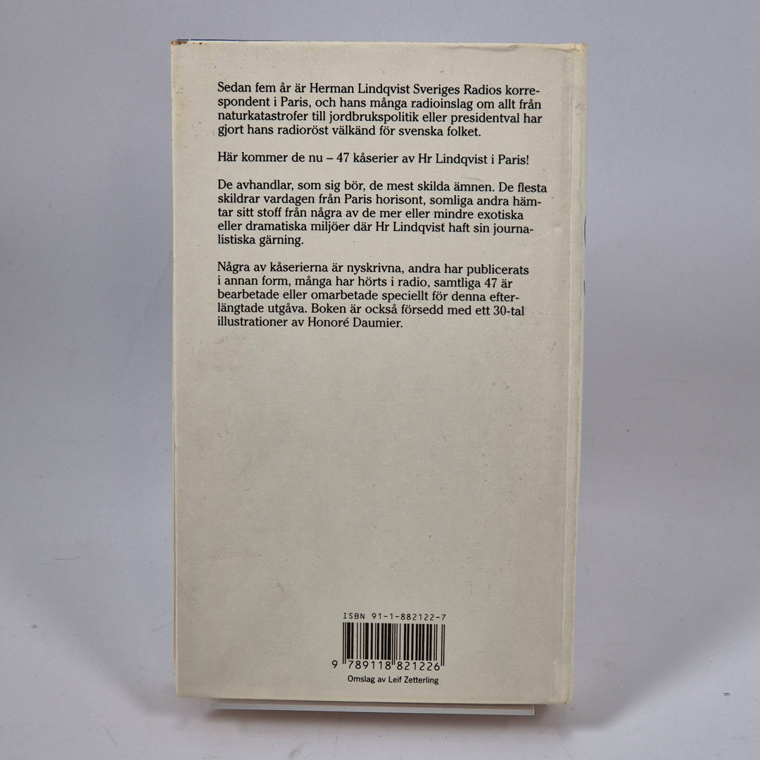 Gallfeber bok Herman Lindqvist retro Norstedts