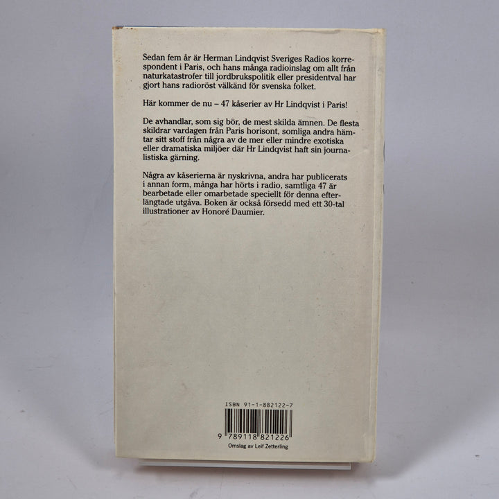Gallfeber bok Herman Lindqvist retro Norstedts