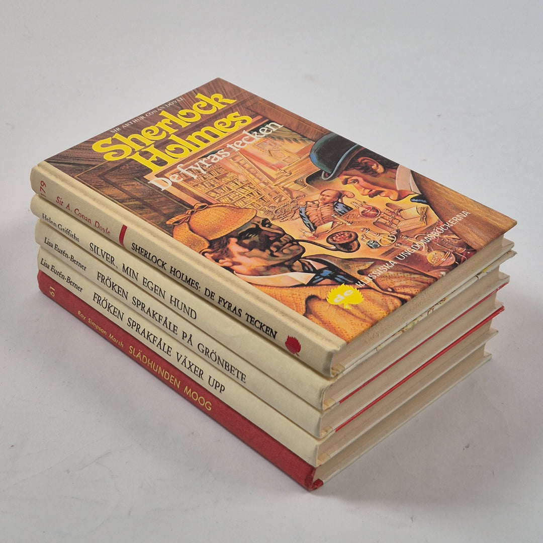Retro bokpaket klassiska barn och ungdomsböcker