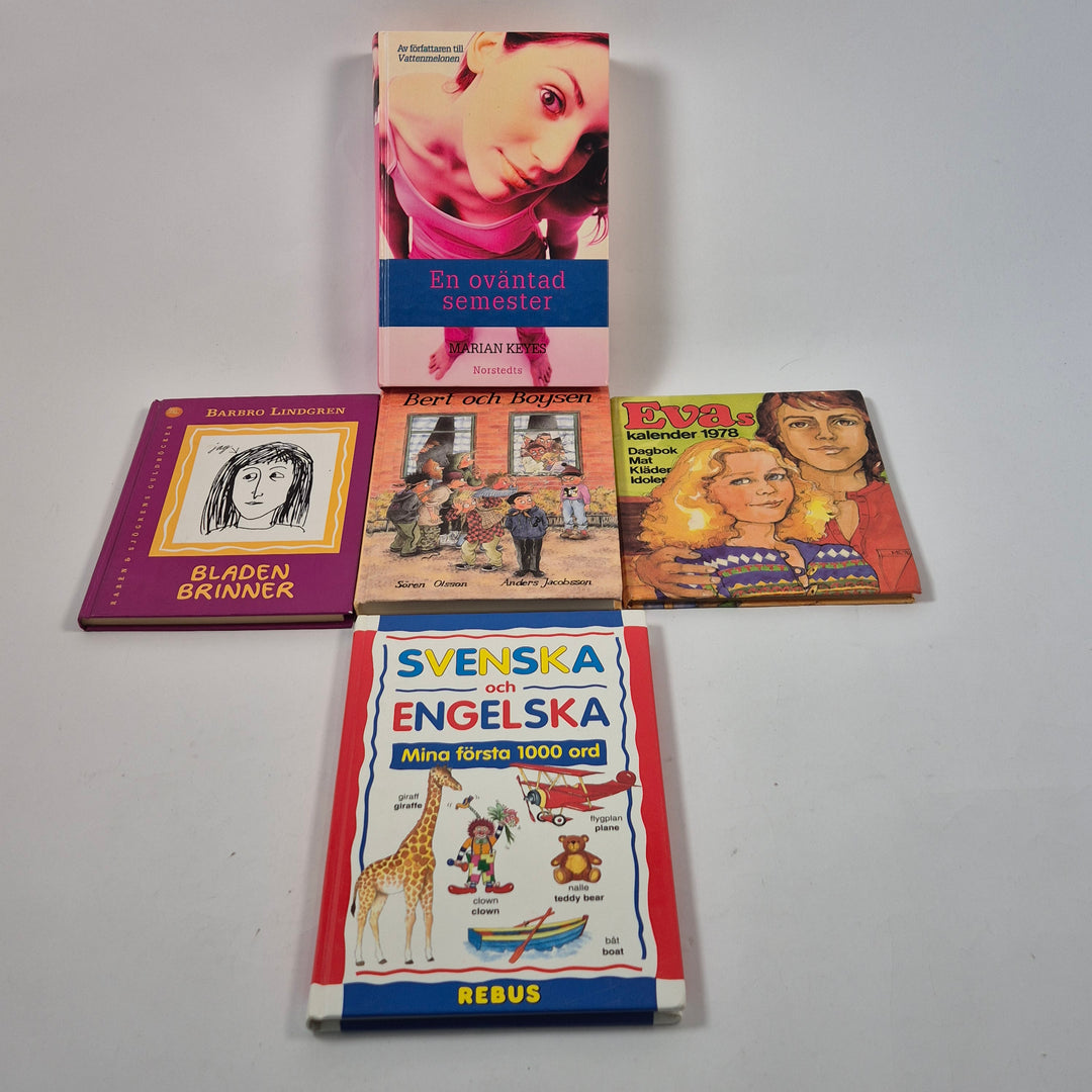 Bokpaket Marian Keyes barnböcker ordbok retro