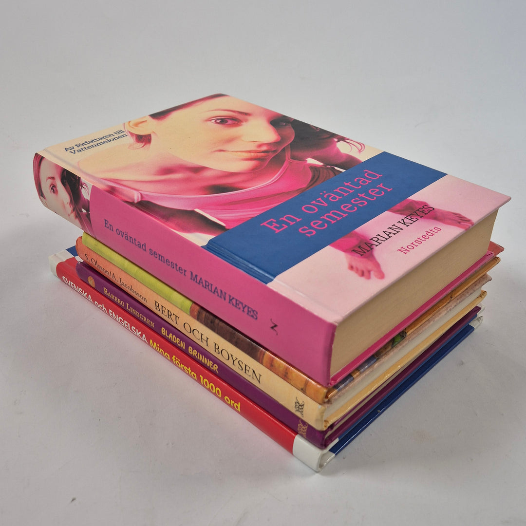 Bokpaket Marian Keyes barnböcker ordbok retro