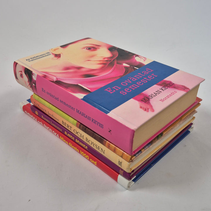 Bokpaket Marian Keyes barnböcker ordbok retro